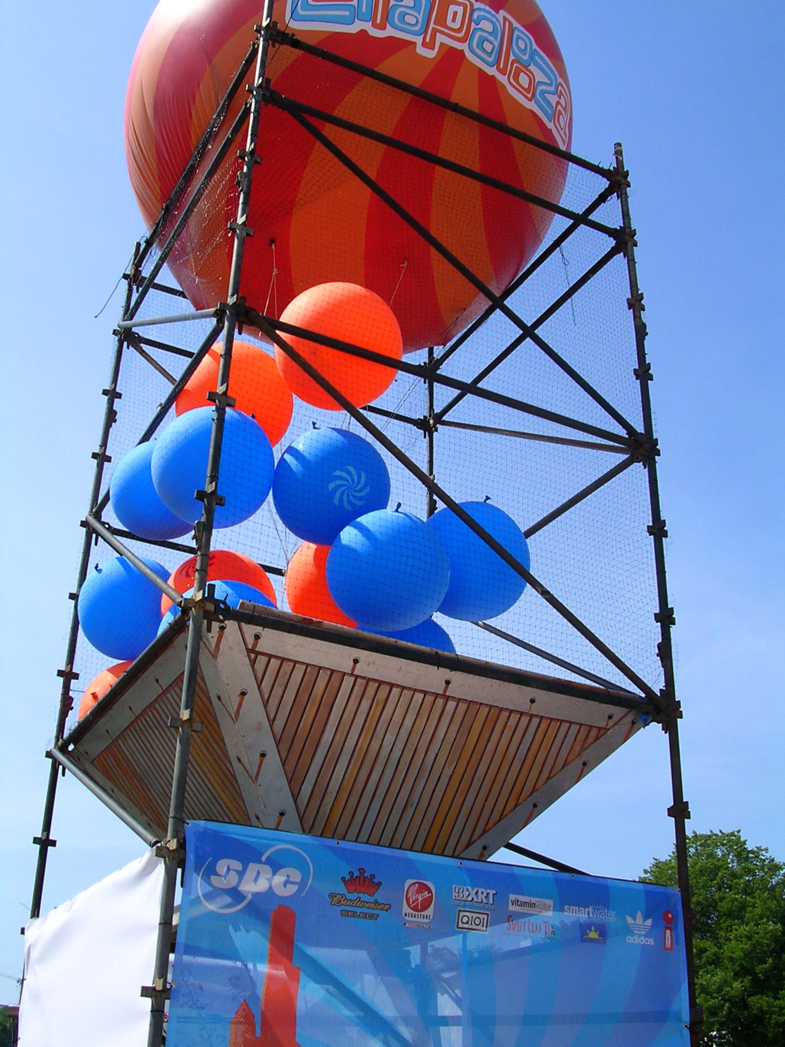 Lollapalooza build out experiential activation event design